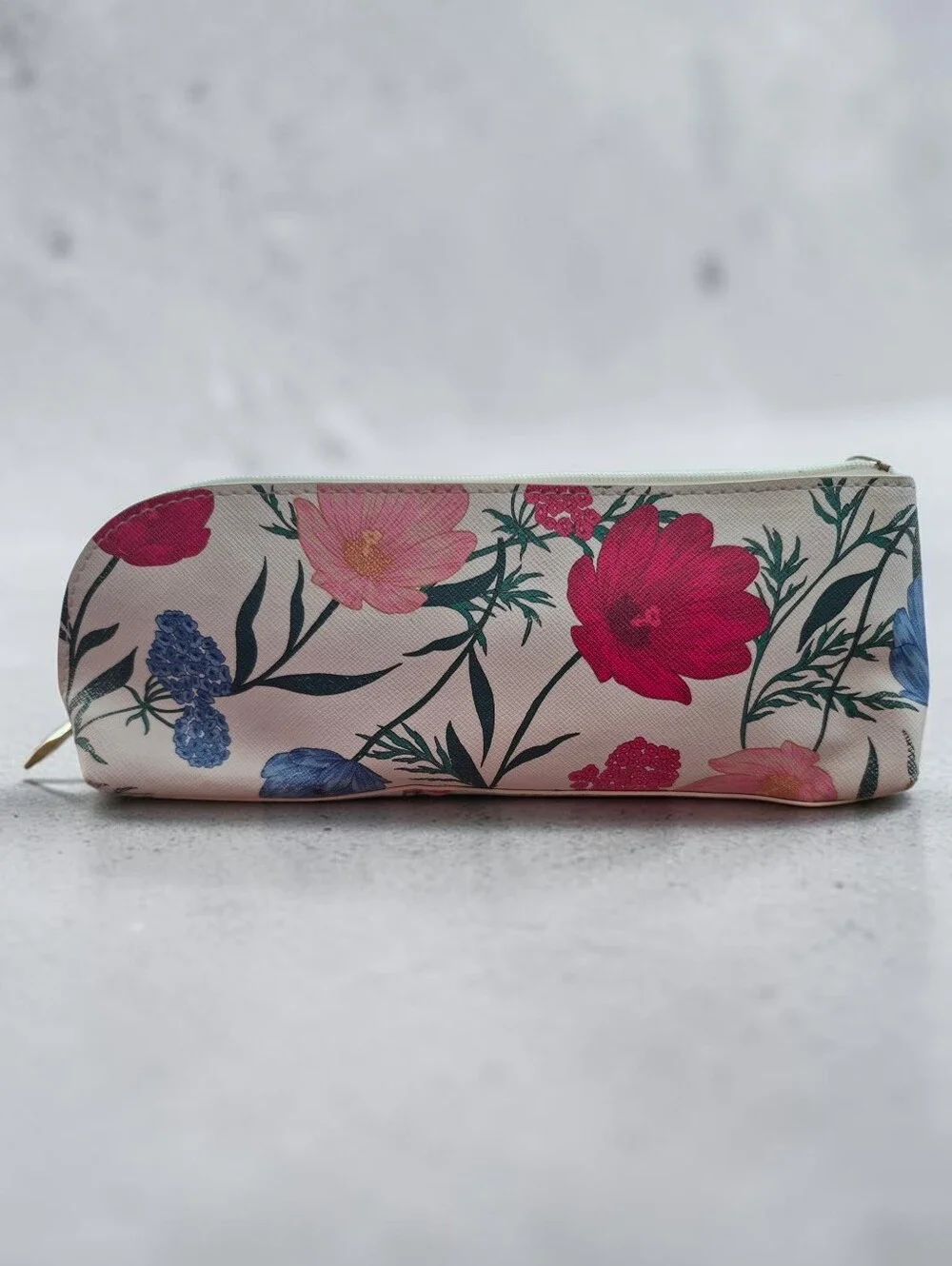 Kate Spade New York Blossom Corner Zip Cosmetic Pencil Case